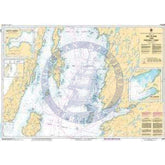CHS Nautical Chart 4617: Red Island to/à Pinchgut Point